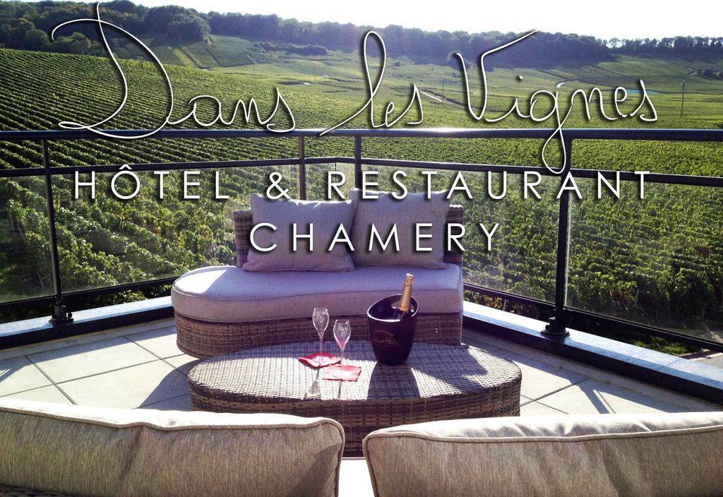 Dans Les Vignes Hotel Chamery Bagian luar foto